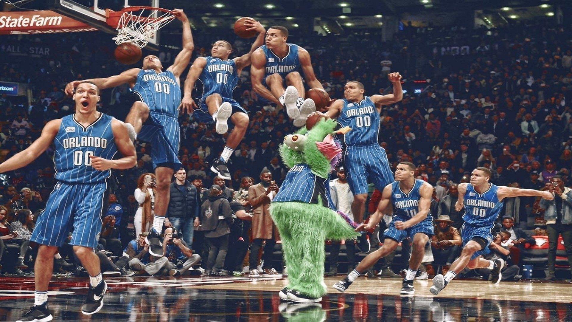 埃奇库姆惊天隔扣引爆赛场 荣膺NBA单日十佳球榜首